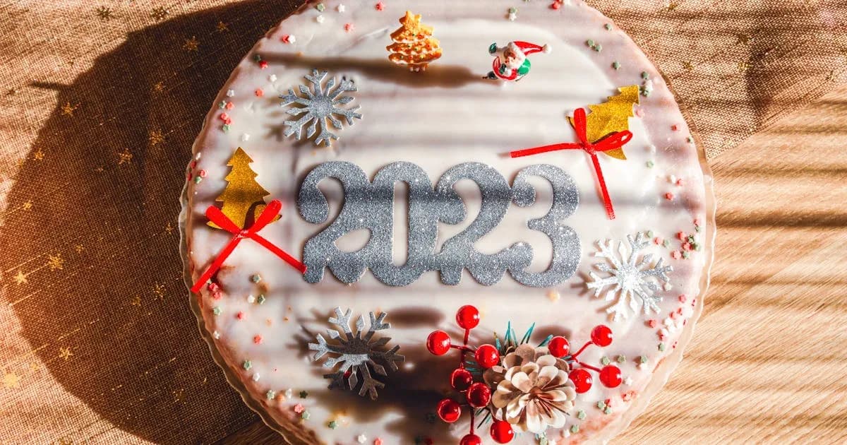 Tartas y postres festivos de Navidad en Rotterdam