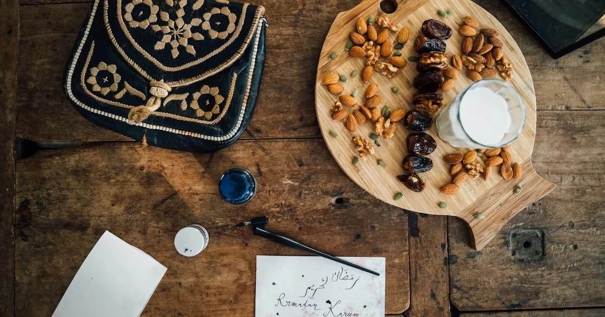 Pedir tarta de Ramadán y postres de iftar